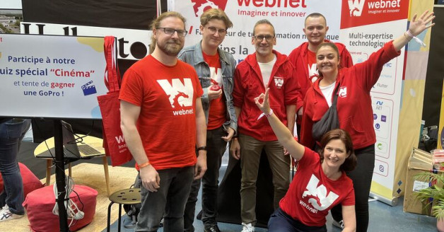 Equipe Webnet au DevFest Lille