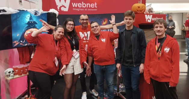 l'équipe Webnet au DevFest Nantes 2024